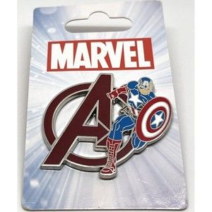 Captain America Marvel Avengers  Pin 2015 Disneyland 108562